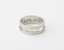 The Cut Wave Ring placed horizontal in Sterling Silver thumbnail