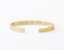 The Outer Wave Bracelet placed horizontal-inner in 14-Karat Gold thumbnail