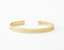 The Outer Wave Bracelet placed horizontal in 14-Karat Gold thumbnail